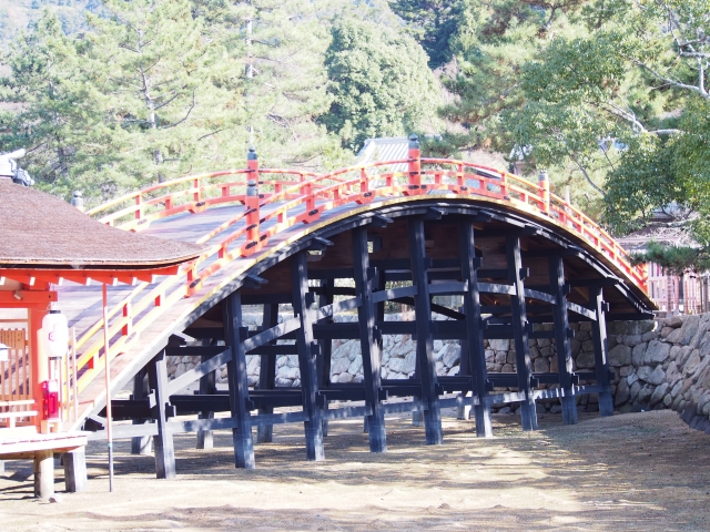 kaiun-厳島神社の反橋
