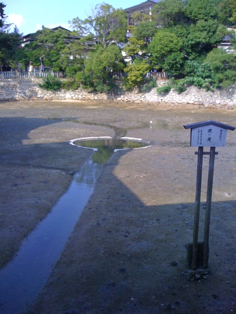 kaiun-厳島神社の鏡の池